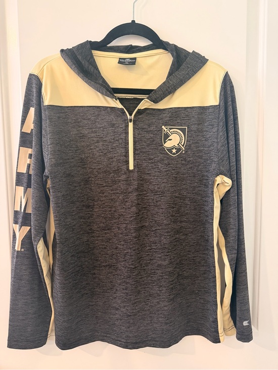 Colosseum Other - Colosseum Army West Point Black Knights Youth XL 20 1/4 Zip Hooded Pullover